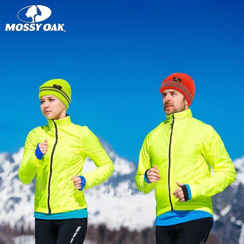 قبعات نسائية ورجالية محبوكة بضلع عاكس - قبعة صغيرة دافئة ومريحة - قبعة شتوية للجنسين in Kuwait