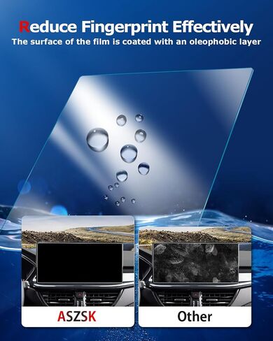 2 Pack Screen Protector For Ford Escape 2023 2024 2025,13.2 Inch Protective Film Compatible With Escape Accessories in Saudi Arabia