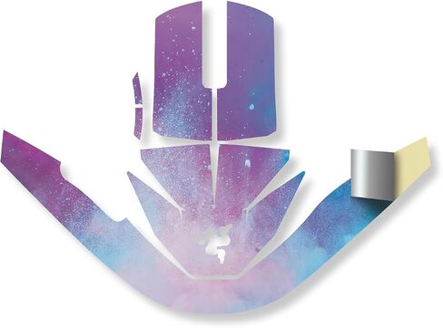 Glossy Glitter Mouse Skin Compatible with Razer Viper V3 Pro - Paint Drip - Premium 3M Vinyl Protective Wrap Decal Cover - Easy to Apply | Crafted in The USA by MightySkins in Saudi Arabia