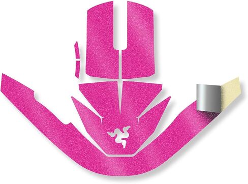 Mouse Skin Compatible with Razer Viper V3 Pro - Solid Pink - Premium 3M Vinyl Protective Wrap Decal Cover - Easy to Apply | Crafted in The USA by MightySkins in Saudi Arabia
