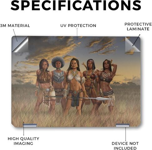 غلاف كمبيوتر محمول متوافق مع HP Spectre x360 14 بوصة (2024) - غريب الأطوار - غطاء لاصق واقٍ من الفينيل الفاخر 3M - سهل الاستخدام | صُنع في الولايات المتحدة الأمريكية بواسطة MightySkins in Saudi Arabia