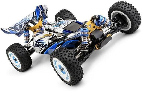 WLtoys 124017 124019 V2 75KM/H 2.4G RC سيارة بدون فرش 4WD كهربائية عالية السرعة على الطرق الوعرة الانجراف التحكم عن بعد لعب للأطفال 124016 2B 3000mAh in Kuwait