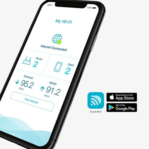 D-Link WiFi Router AC1900 Whole Home Smart Mesh Wi-Fi System High Performance Dual Band Parental Controls (DIR-L1900-US) (Renewed) in Saudi Arabia