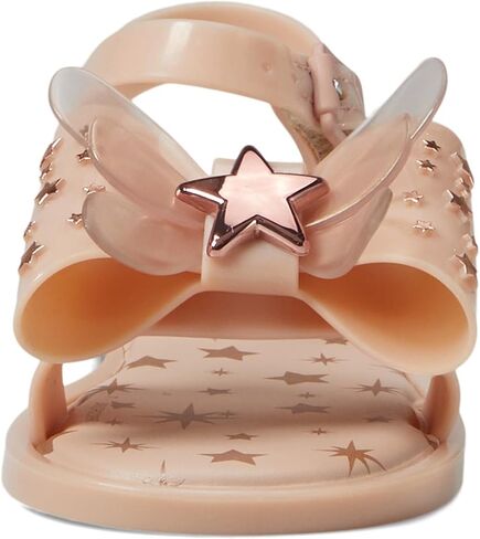 Mini Melissa Girls Mar Sandal Star I (طفل صغير)، أزرق معدني، 12 in Kuwait