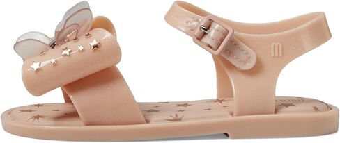 Mini Melissa Girls Mar Sandal Star I (طفل صغير)، أزرق معدني، 12 in Kuwait