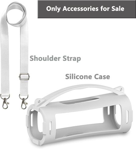 Silicone Cover Case for Sony ULT Field 1 Elextronics Ultra Portable Wireless Bluetooth Speaker, Protective Stand Holder for Sony ULT Field 1 Speaker Accessories (Case only) (Orange) in Kuwait