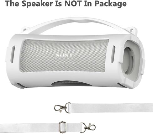 Silicone Cover Case for Sony ULT Field 1 Elextronics Ultra Portable Wireless Bluetooth Speaker, Protective Stand Holder for Sony ULT Field 1 Speaker Accessories (Case only) (Orange) in Kuwait