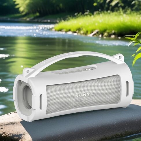 Silicone Cover Case for Sony ULT Field 1 Elextronics Ultra Portable Wireless Bluetooth Speaker, Protective Stand Holder for Sony ULT Field 1 Speaker Accessories (Case only) (Orange) in Kuwait