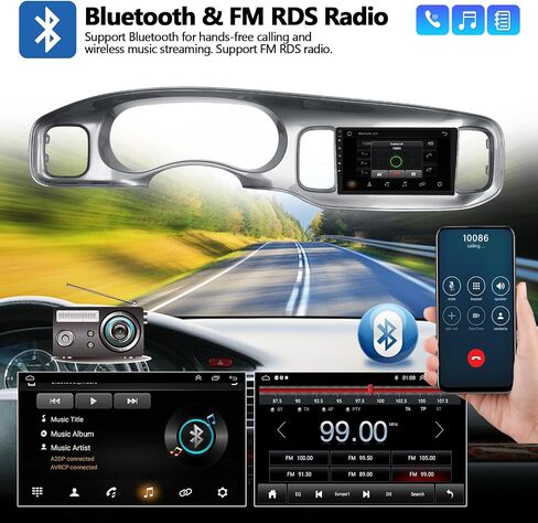 2G 64G راديو السيارة ستيريو لدودج تشارجر 2011 2012 2013 2014 مع CarPlay Android Auto Android 13 Head Unit 9 بوصة شاشة تعمل باللمس ستيريو سيارة مع HiFi Bluetooth GPS Navigation WiFi FM HD كاميرا احتياطية in Saudi Arabia