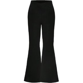 MakeMeChic Women's Plus Size Flare Yoga Pants High Waisted Bootcut Bell Bottom Trousers