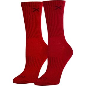Odd Sox Basix Solid Heather Color Crew Socks for Men & Women, Assorted