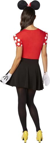 Spirit Halloween Disney Adult Minnie Mouse Costume Kit | Officially Licensed | Couple Costume | Easy Halloween Costume in Saudi Arabia