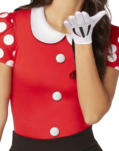 Spirit Halloween Disney Adult Minnie Mouse Costume Kit | Officially Licensed | Couple Costume | Easy Halloween Costume in Saudi Arabia