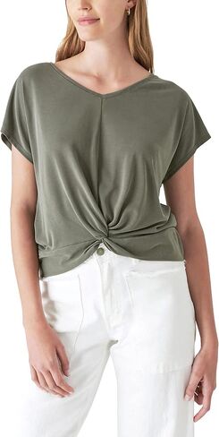 Women's Sandwash Twist Front Tee in Saudi Arabia