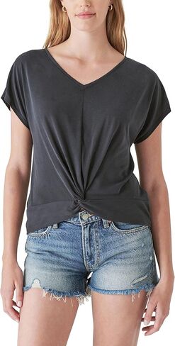 Women's Sandwash Twist Front Tee in Saudi Arabia