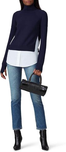 Rent The Runway Pre-Loved Knit Inset Sweater in Saudi Arabia