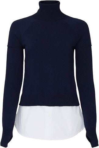 Rent The Runway Pre-Loved Knit Inset Sweater in Saudi Arabia
