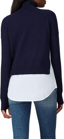 Rent The Runway Pre-Loved Knit Inset Sweater in Saudi Arabia