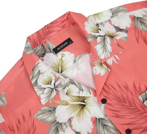 قمصان هاواي رجالي من MCEDAR فضفاضة بأكمام قصيرة وأزرار للأسفل، قميص شاطئ ألوها الاستوائي - كبير وطويل in Kuwait