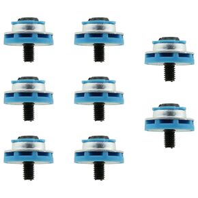 Heyous 8PCS 2.5 inch Hard Drive Mounting Screws for Screws Isolation Grommet Mute Mounting with HP 2.5 Inch HDD