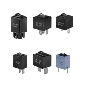 9038 Relay Bypass Switch, Relay Tester, Relay Bypass Switch Kit, 6-Pack, Black