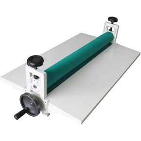 Manual Cold Roll Laminator 25'' Laminating Machine Lamination Foldable Long Wings