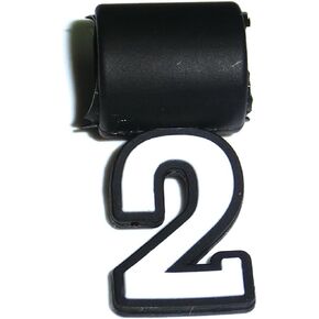 Sport Ropes Number Pendants - Choose from 0-9 to Form Any Number
