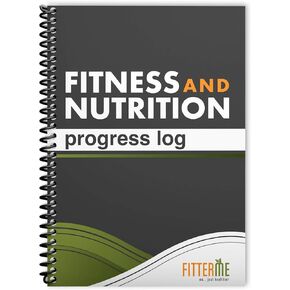 Fitness Journal And Workout Planner - Exercise And Nutrition Journal For Health And Weight Loss - Workout Journal For Women And Men - Fitness Tracker Notebook And Gym Log Book With Motivational Quotes