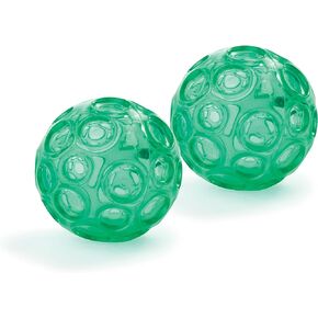 Franklin Textured Ball Set by OPTP - 2 Inflatable Exercise Massage Balls for Muscle Tension and Myofascial Relief