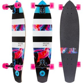 Sector 9 Longboard Cruiser Rosin Ricochet Fiberglass Kicktail 8.0" x 33.375"