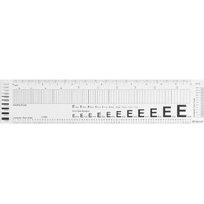 Westcott 12-Inch Graphic Arts Combo (GA-96), 14.7 x 3.1, Clear