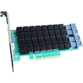 Highpoint Rocket 720L 16-Port 12Gb/s PCIe 3.0 x8 SAS/SATA HBA Controller