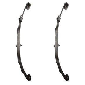 RAParts Two Pack Replacement Trailer Leaf Springs 3 Leaf 1,000lbs 20-3/8"