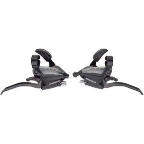 SHIMANO ST-EF65 LEVER SET 3x8-SPEED BLACK CANTILEVER