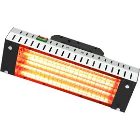 مصباح معالجة الطلاء بالأشعة تحت الحمراء بقدرة 2000 وات، مصباح مجفف طلاء سخان لأنظمة معالجة طلاء إصلاح جسم السيارة 110 فولت (DT-004) in Kuwait