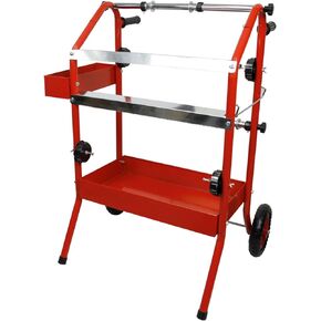 TCP Global Mobile 18" Multi-Roll Masking Paper Machine with Storage Trays