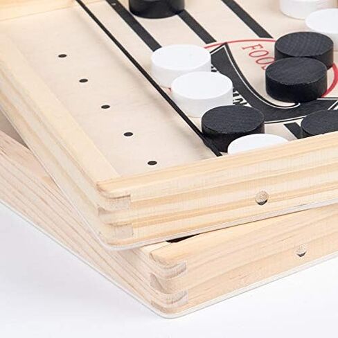 Foosball Winner Fast Sling Disc Board Game, 2 in 1 Fast Honda Disc Game for Party and Family Game in Saudi Arabia