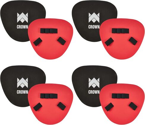 Pancake Baseball Practice Mitts - EVA Foam Infield Fielding Training Coaching Equipment - Ambidextrous, One Size Accessories - Thick, Flat Glove Substitute Develops Softer Fielding Hands in Saudi Arabia