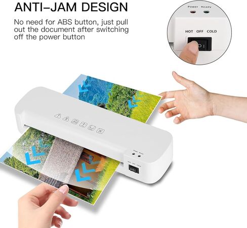 آلة تغليف A4، تسخين سريع، تصفيح سريع، آلة تغليف 4 في 1، تغليف A4/A5/A6 للاستخدام المنزلي والمكاتب المدرسية in Kuwait