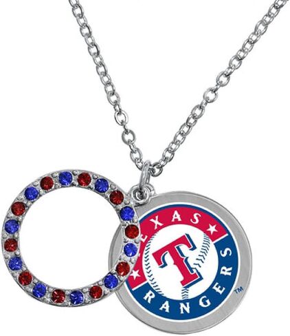 قلادة القرص الرسمية من Game Time MLB TEXAS RANGERS in Saudi Arabia