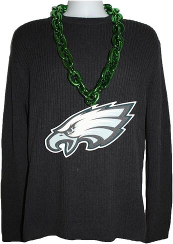 Aminco NFL Philadelphia Eagles Team Fan Chain, Green, Eagle Head in Saudi Arabia