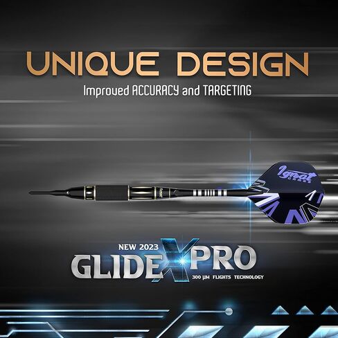 مجموعات رؤوس بلاستيكية لرمي السهام من IgnatGames - أسهم ذات أطراف ناعمة للوحة رمي السهام الإلكترونية - مجموعة سهام ذات أطراف بلاستيكية مع أعمدة من الألومنيوم، وحلقات، و100 طرف للسهام و16 رحلة + مفتاح ربط السهام + حقيبة مبتكرة in Kuwait