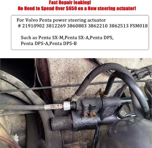 طقم تصليح محرك التوجيه الكهربائي YMT PENTA مناسب لفولفو 3812269 21910902 FSM018 3860883 3862210 3862513 in Saudi Arabia
