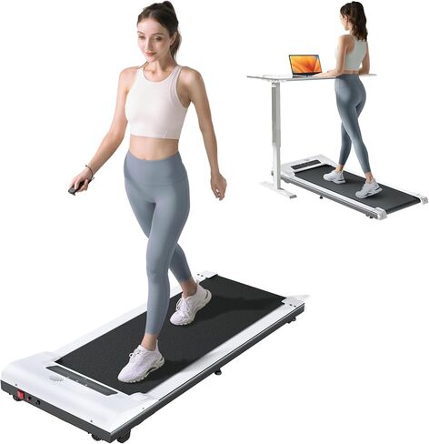 UMAY 512 Walking Pad, 512N Under Desk Treadmill, P1 Small Treadmill, Ultra Quiet Walking Treadmills for Home Office with Remote Control, SPAX APP and LED Display, Installation-Free in Saudi Arabia