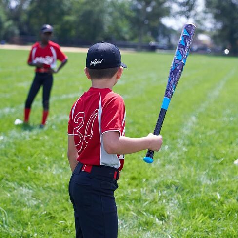 مجموعة Ortiz34 Graffiti Plastic Bat & Ball Homerun - مجموعة البيسبول في الفناء الخلفي لديفيد أورتيز للشباب والأطفال والمراهقين والبالغين in Saudi Arabia