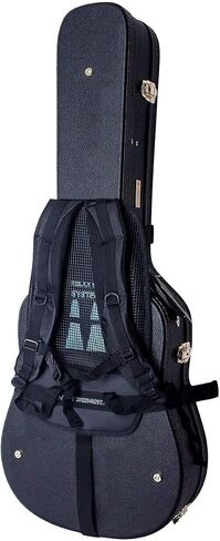 حقيبة ظهر من Walker & Williams CS-2 باللون الأسود لحافظات الجيتار الصوتية أو الكهربائية in Saudi Arabia