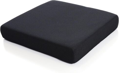 Milliard Memory Foam Seat Cushion Chair Pad 18 x 16 x 3in. with Washable Cover, for Relief and Comfort in Saudi Arabia