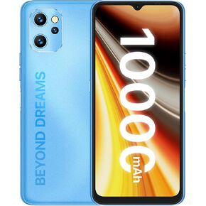 UMIDIGI Power 7 MAX Unlocked Cell Phone,6GB+128GB 10000mAh Battery,6.7" Full Screen + 48MP AI Triple Camera Android Smartphone,NFC,GPS,Face & Fingerprint,BLE 5.0, WiFi 2.4GHz/5GHz,Warranty,Blue