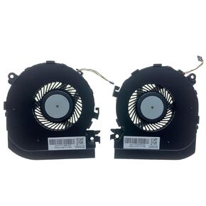 New DC5V Replacement CPU and GPU Cooling Fan for HP Spectre X360 15-BL TPN-179 Series 15-bl0xx 15-bl1xx 15-bl125nr 15-bl112dx 914357-001 914358-001 813956-002