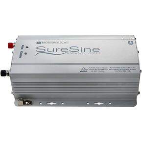 Morningstar SureSine 700W Pure Sine Wave Off-Grid Inverter - 48VDC, 120VAC, 60Hz, Type B AC Terminals (SI-700-48-120-60-B) - DC to AC Converter, Solar/Non-Solar Systems, Bluetooth Mobile Apps